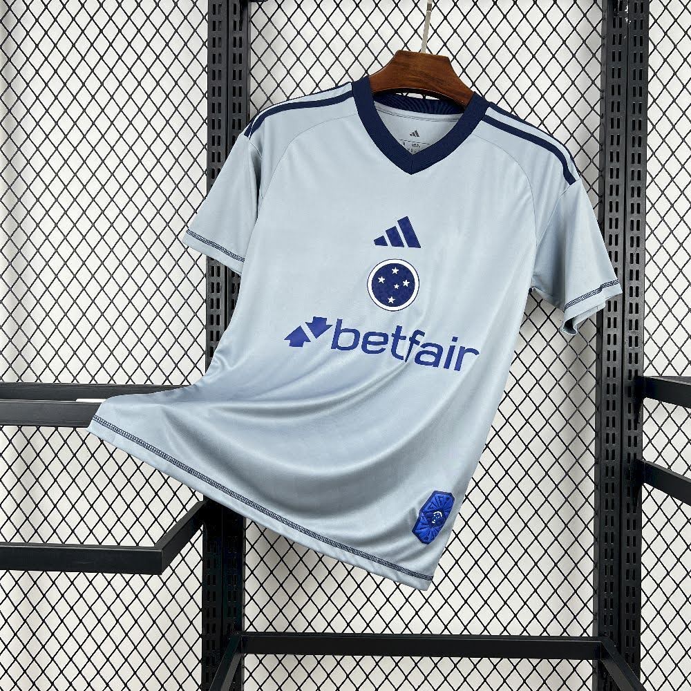 Camisa Cruzeiro 2025/26 Goleiro - Cinza