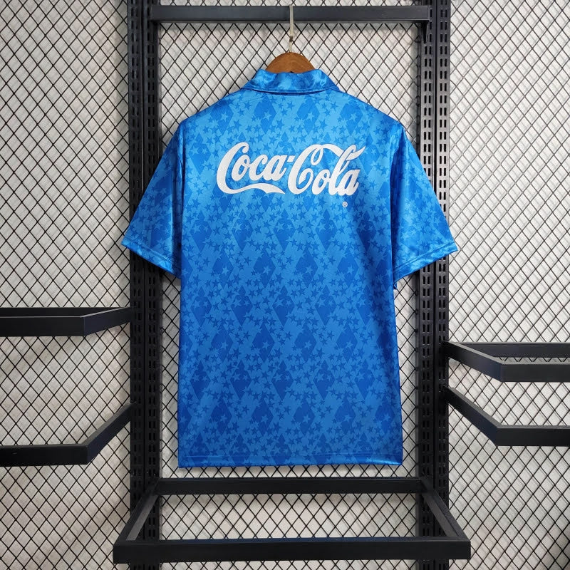 Camisa Cruzeiro Retro 1992/93 - Coca-Cola (Edição Estrelada)