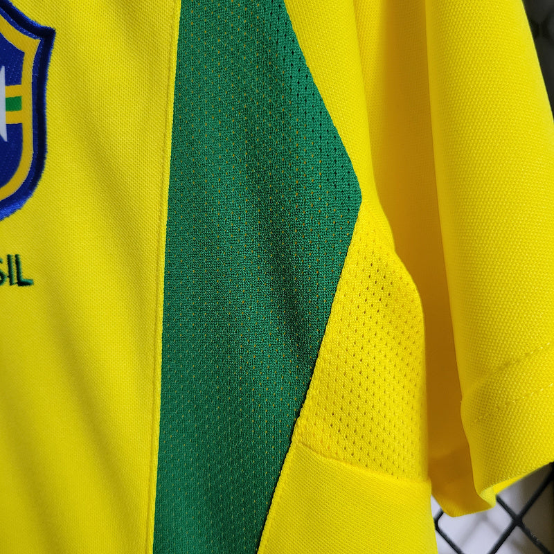 Camisa Seleção Brasileira Retrô 2002 Torcedor - CASA