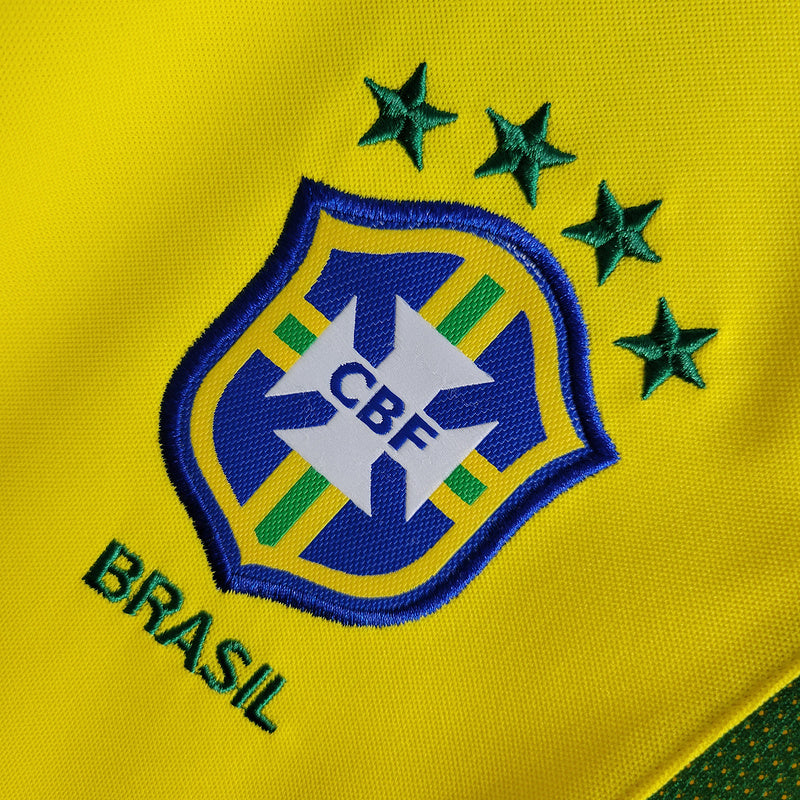 Camisa Seleção Brasileira Retrô 2002 Torcedor - CASA