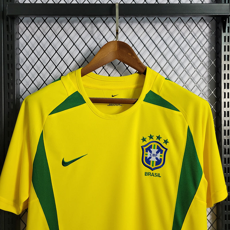 Camisa Seleção Brasileira Retrô 2002 Torcedor - CASA