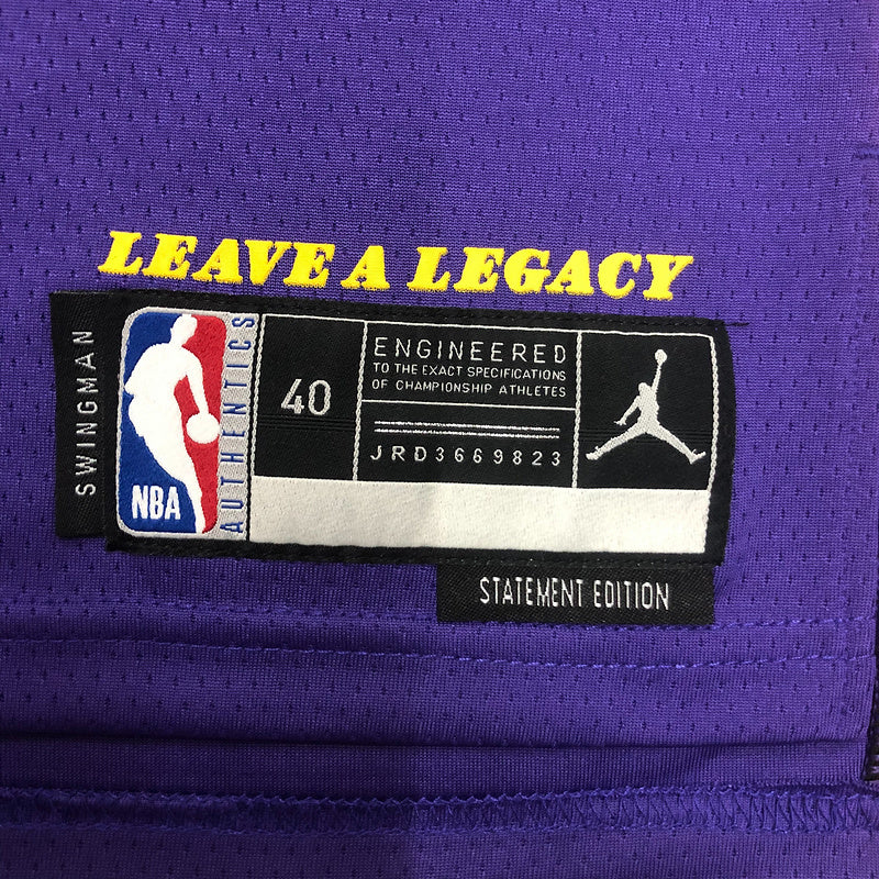 Regata Los Angeles Lakers Kobe Bryant #24 - CITY EDITION