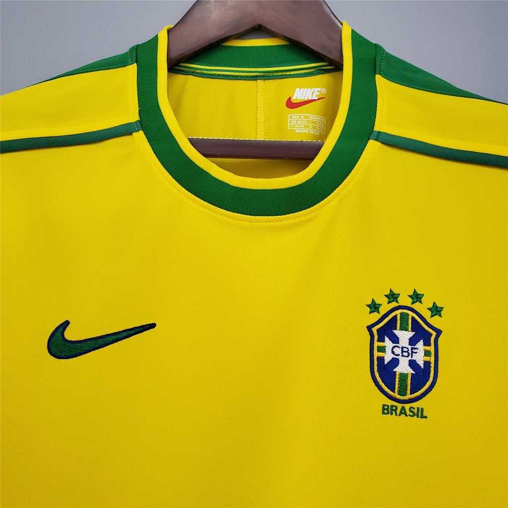 Camisa Seleção Brasileira Retrô 1998 Torcedor - CASA