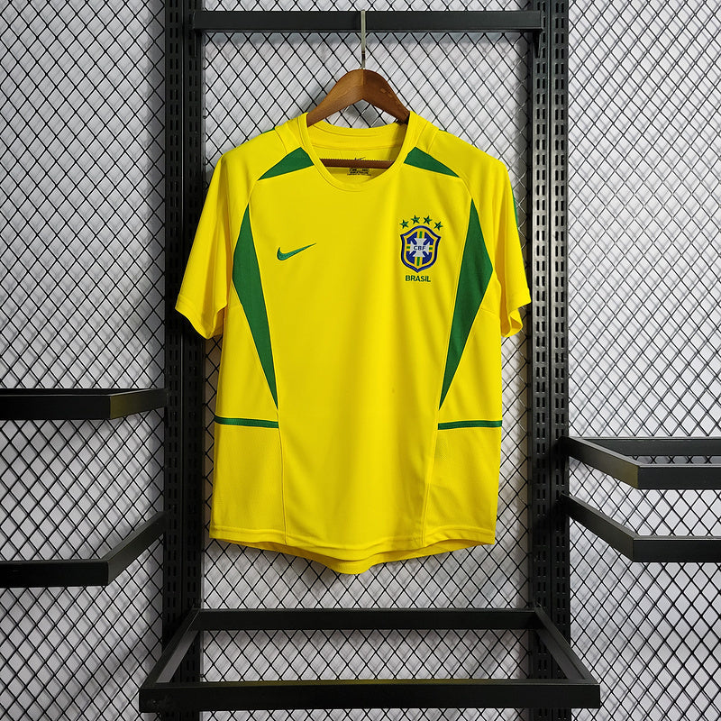 Camisa Seleção Brasileira Retrô 2002 Torcedor - CASA