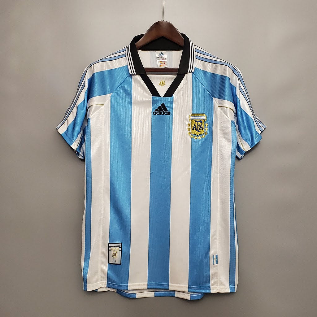 Camisa Seleção Argentina Retrô 1998 Torcedor - CASA