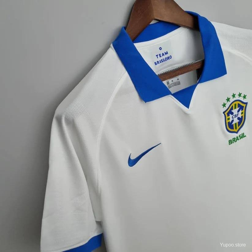 Camisa Brasil Edição Especial 100 Anos Torcedor - Branca
