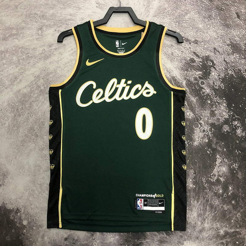 Regata Boston Celtics City Edition Jayson Tatum #0 - 2021/22