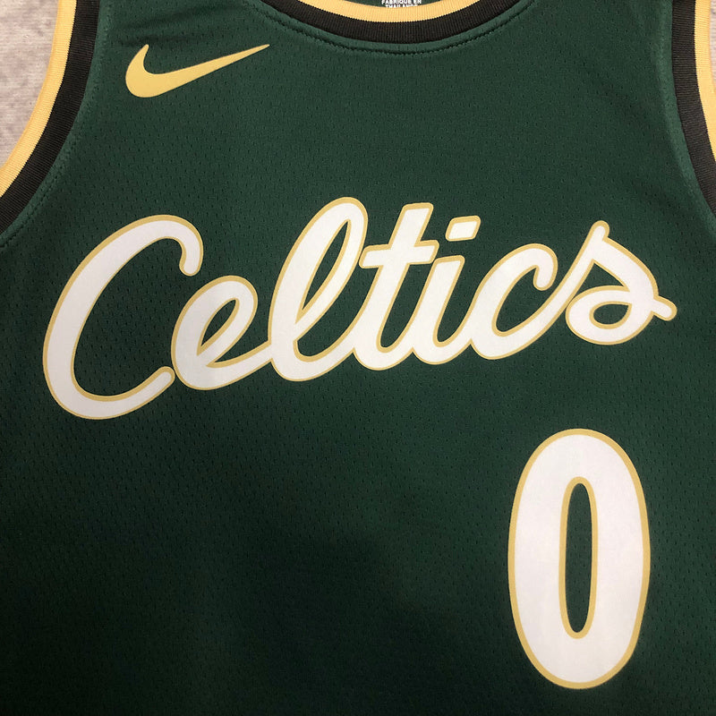 Regata Boston Celtics City Edition Jayson Tatum #0 - 2021/22