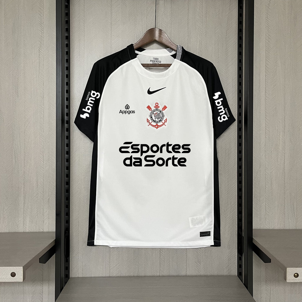 Camisa Corinthians I 2025/26 Torcedor - CASA