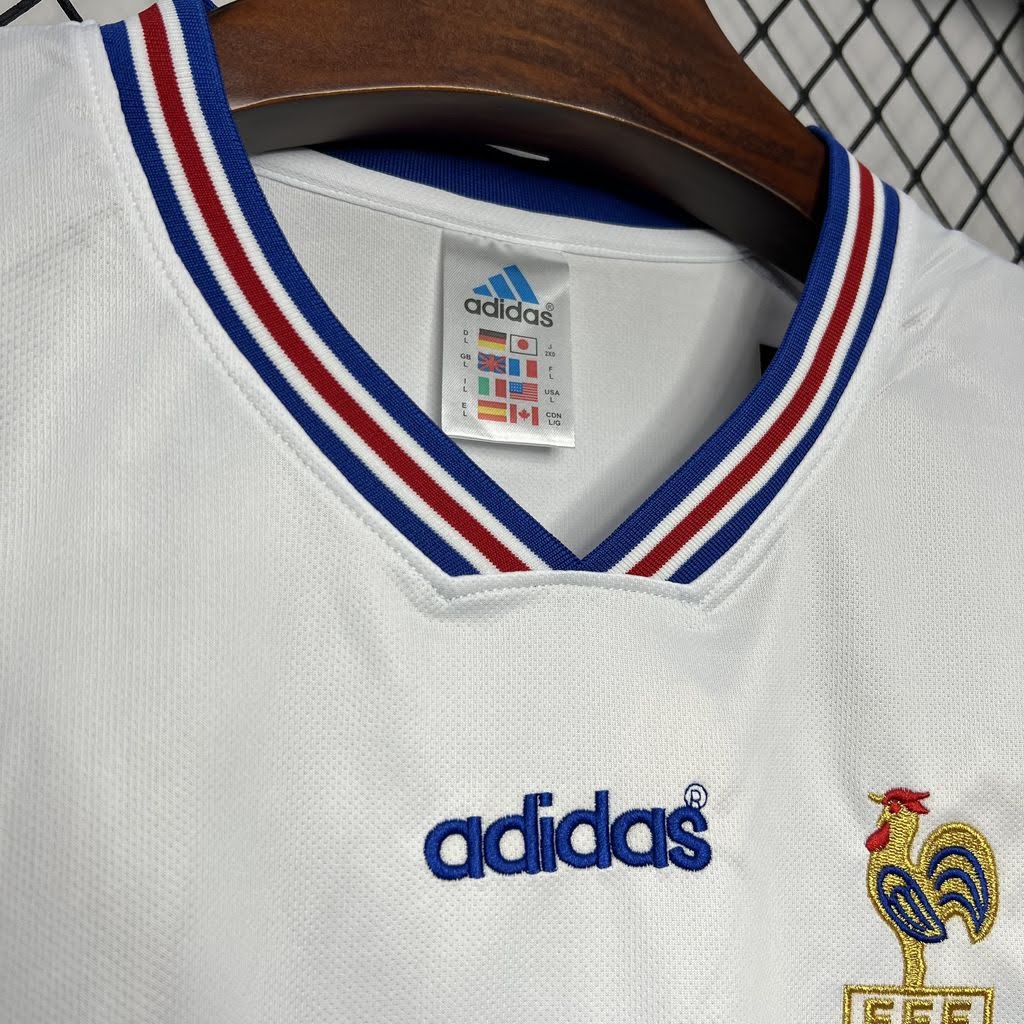 Camisa Seleção França Retrô 1996 Torcedor - FORA