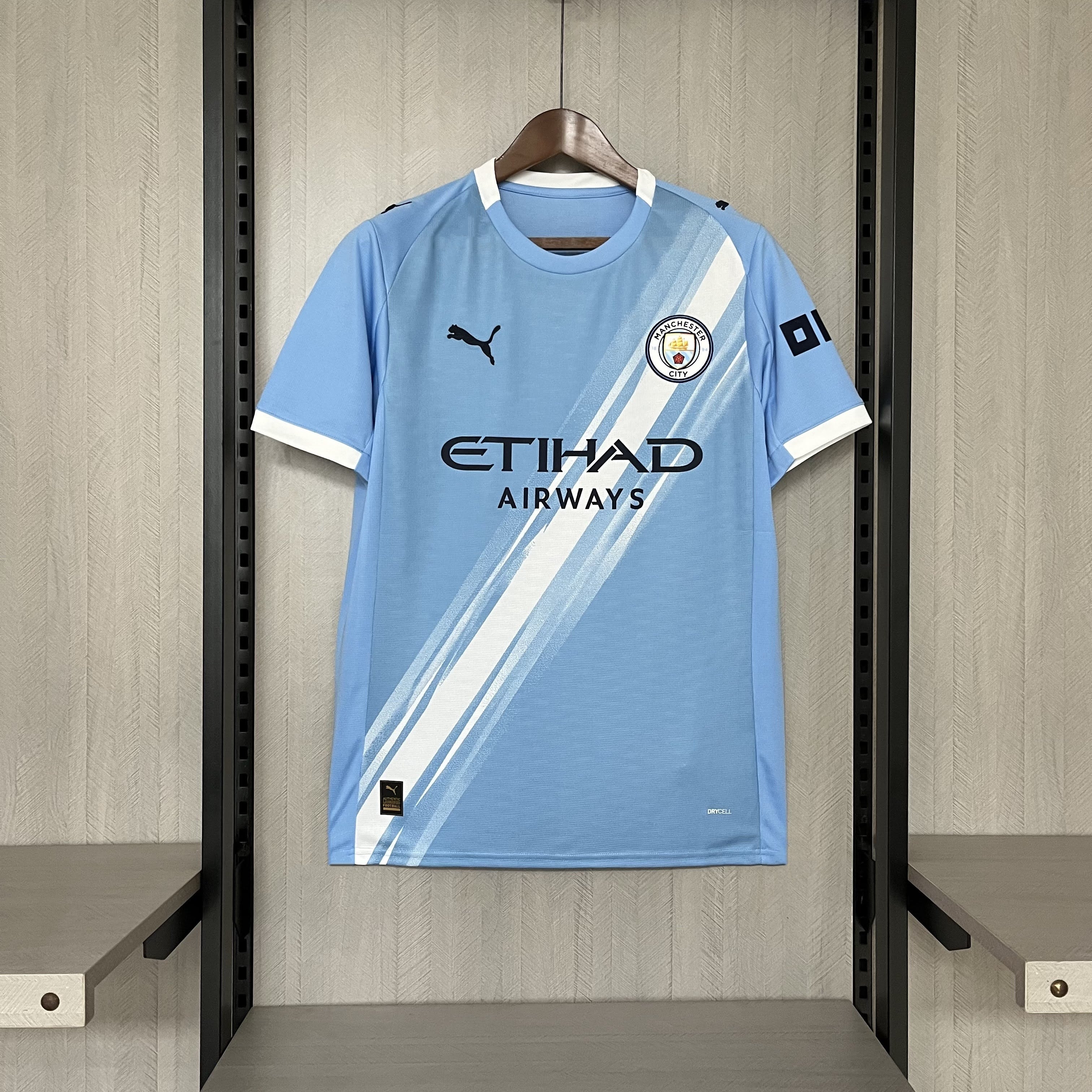 Camisa Manchester City I 2025/26 Torcedor - CASA