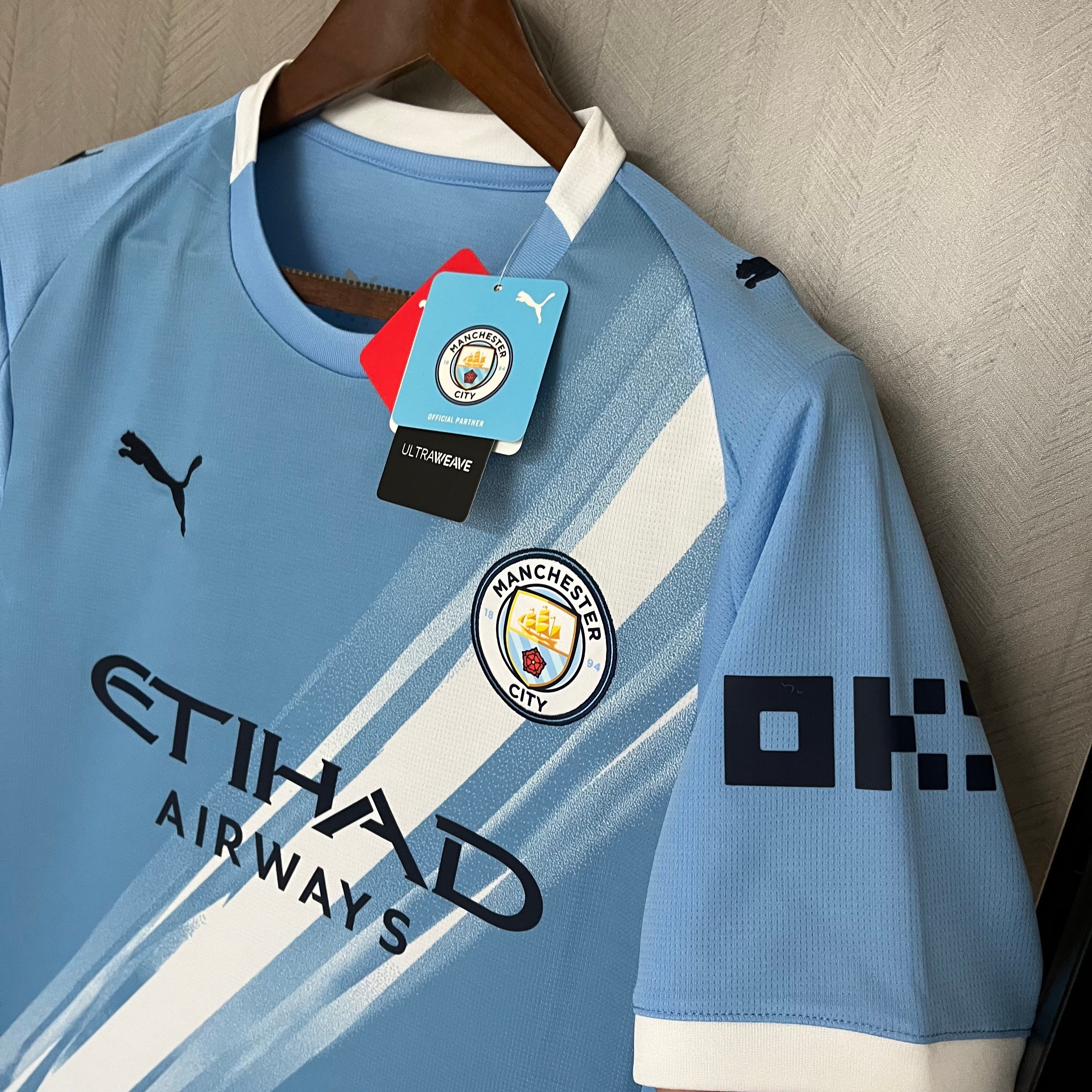 Camisa Manchester City I 2025/26 Torcedor - CASA